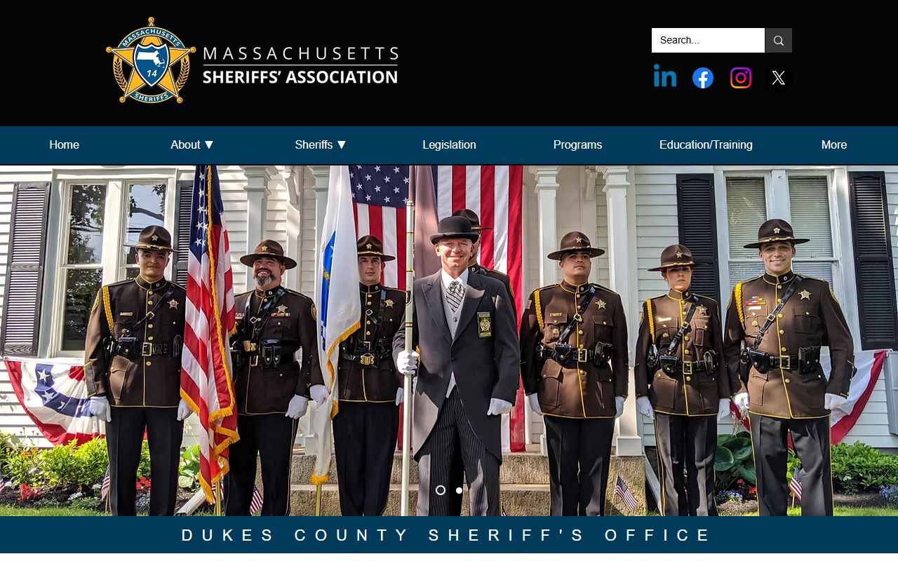 Dukes County Jail and House of Correction sheriff profile history